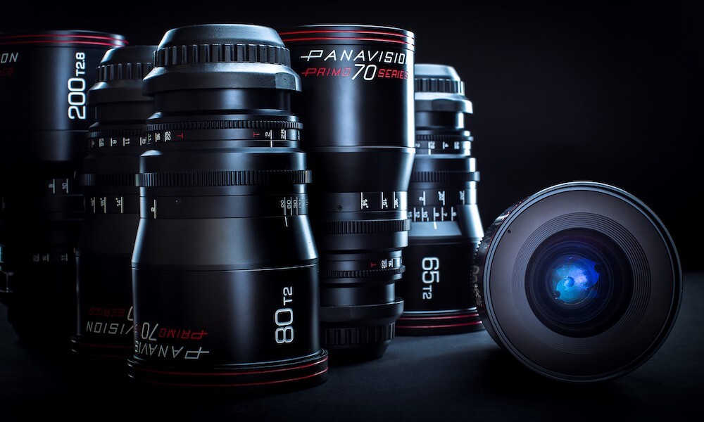 Panavision Primo 70 large format spherical lenses