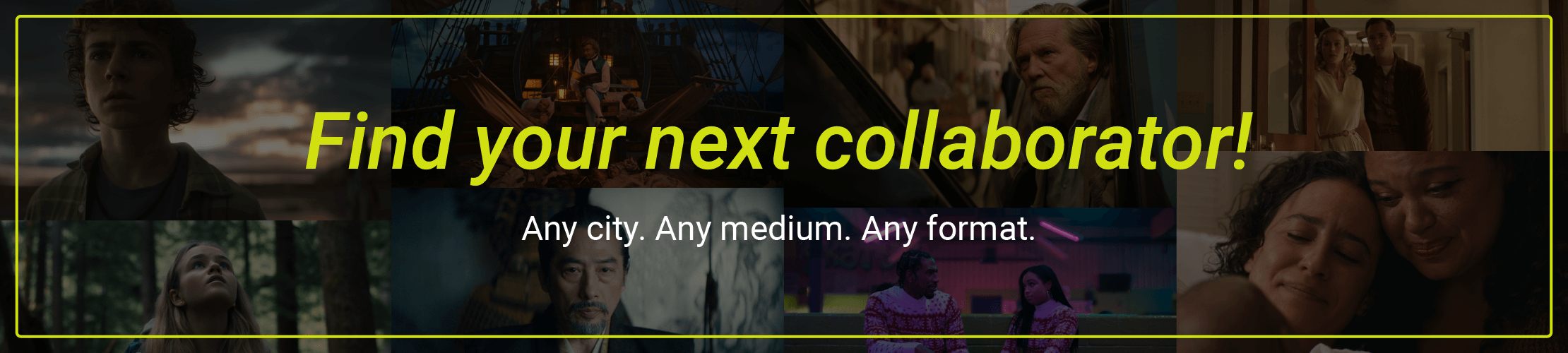 Find your next collaborator!